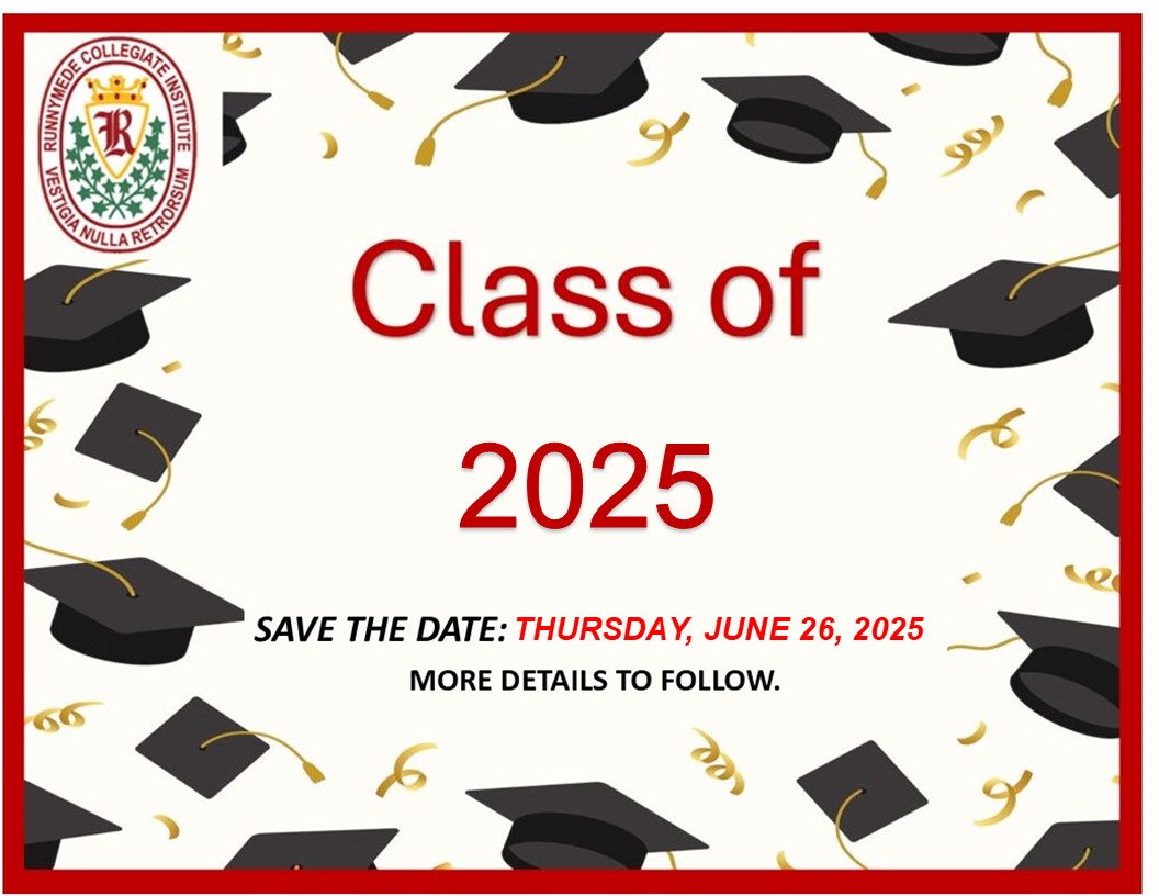 Commencement 2025 save the date